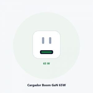 Cargador Boom GaN 65W